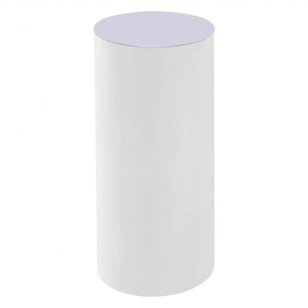 PVC Acrylic Cylinder Pedestal Display Stands for Weddings and Events