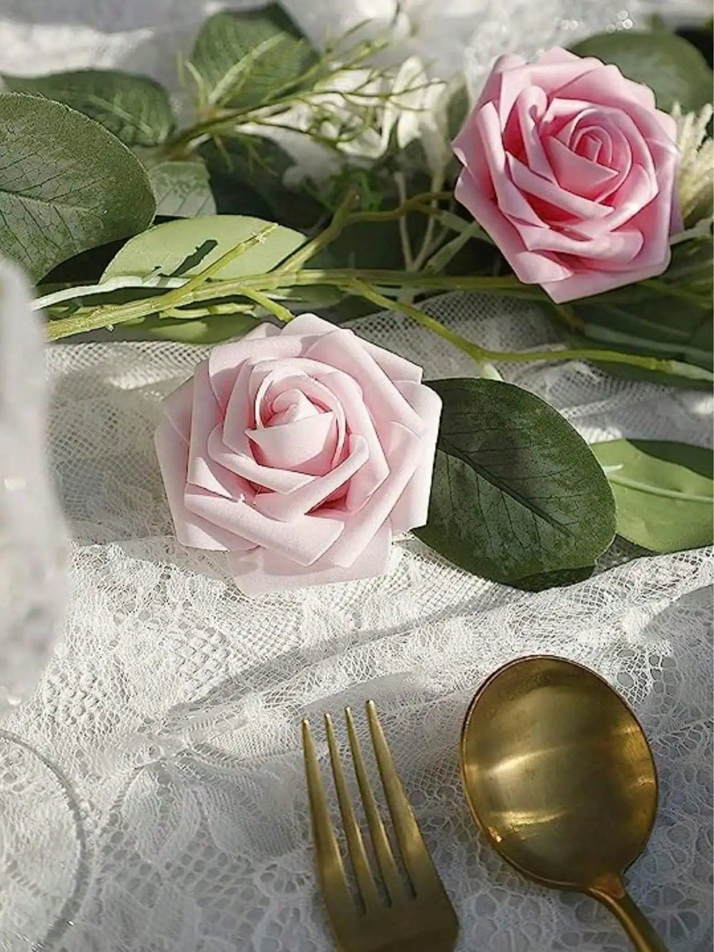 Artificial Foam Roses For Wedding Bouquets And Home Decorations
