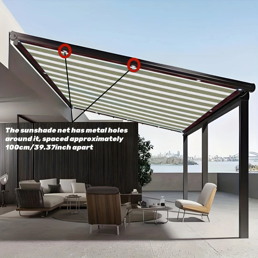 Outdoor HDPE Shade Net Privacy Screen for UV Protection