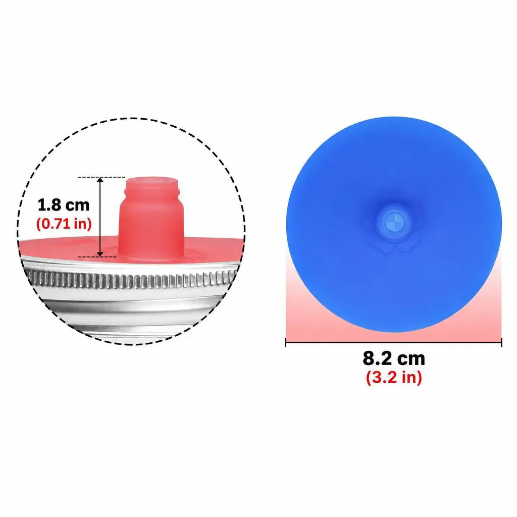 Silicone Fermentation Lids With Waterless Airlock For Mason Jar Pickling