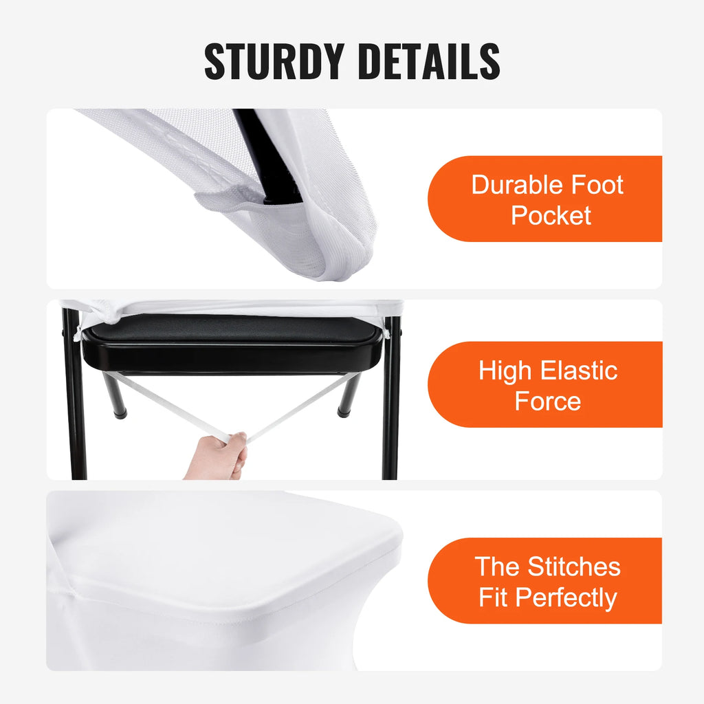SucceBuy Stretch Chair Covers for Weddings Banquets and Dining Events