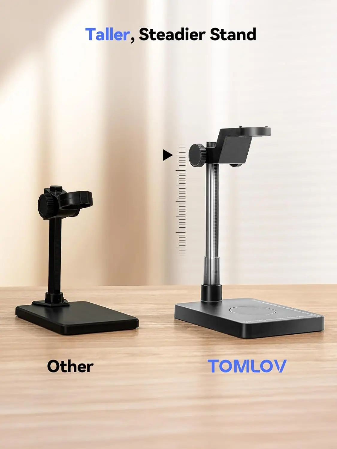 TOMLOV Digital Microscope With Integrated Precision Weighing Scale