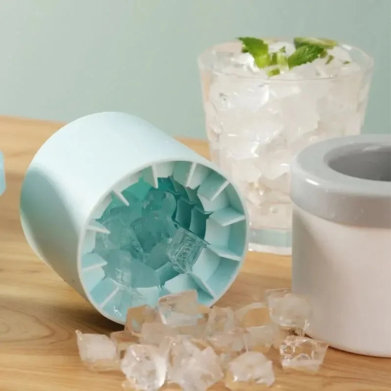 Silicone Ice Cube Mold for Homemade Drinks and Creative Barware