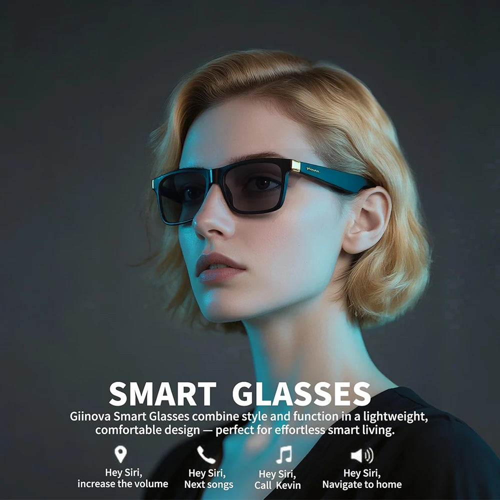 Bluetooth Audio Glasses With Built In Speakers For Wireless Listening