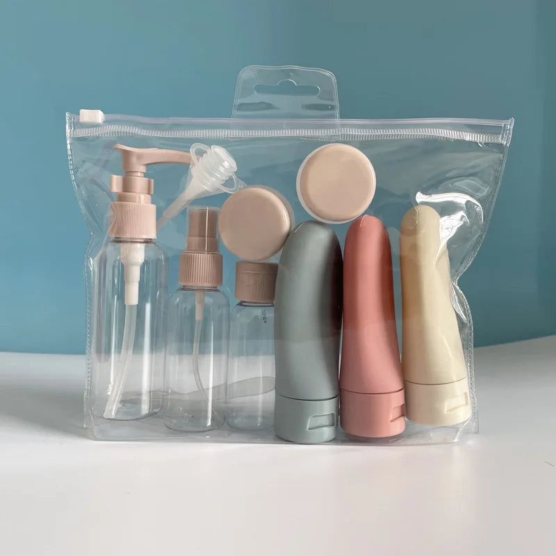 Portable Refillable Travel Bottles for Perfume Lotion Shampoo and Liquids