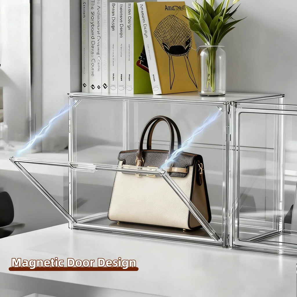 Clear Acrylic Display Case And Dustproof Organizer For Collectibles