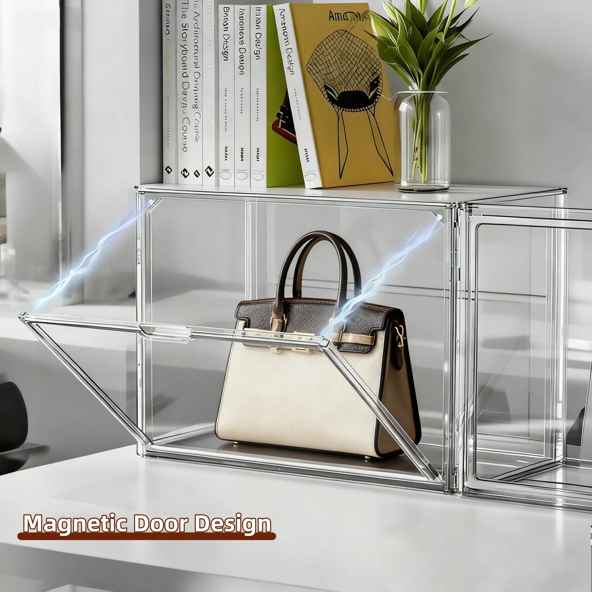 Clear Acrylic Display Case And Dustproof Organizer For Collectibles