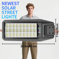 Ship from Local Warehouse, 1-Pack 8000W Outdoor Waterproof Solar Light, Motion Sensor & Remote Control, Timer & Constant Bright Mode, Dusk-to-Dawn Auto On/Off, IP65 Waterproof, Easy Installation, Ideal for Yard and Parking Lo