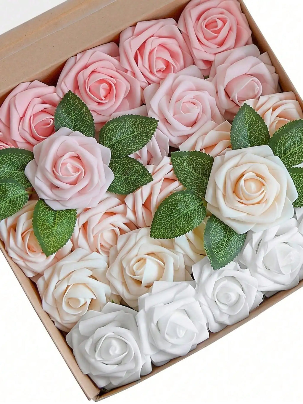Artificial Foam Roses For Wedding Bouquets And Home Decorations