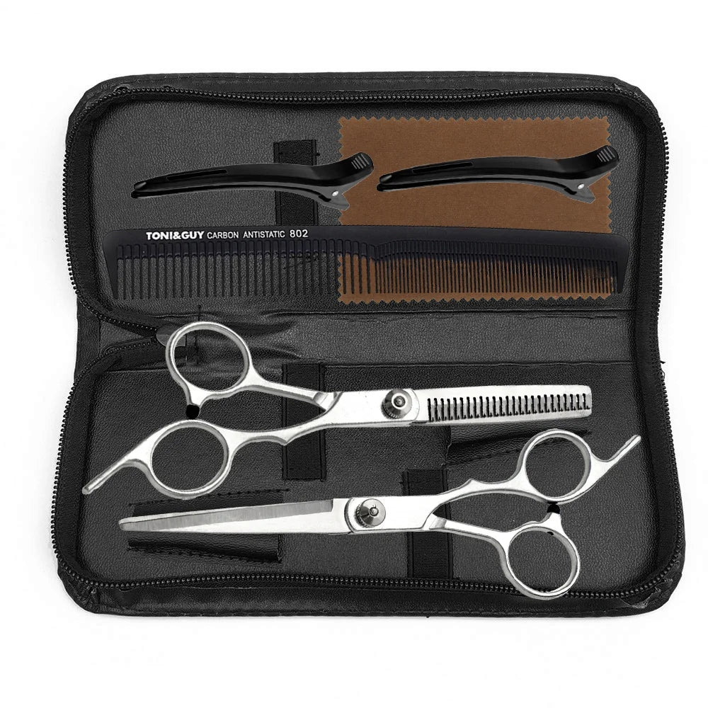 Professional Stainless Steel Hair Thinning Scissors for Barber Salon Tools