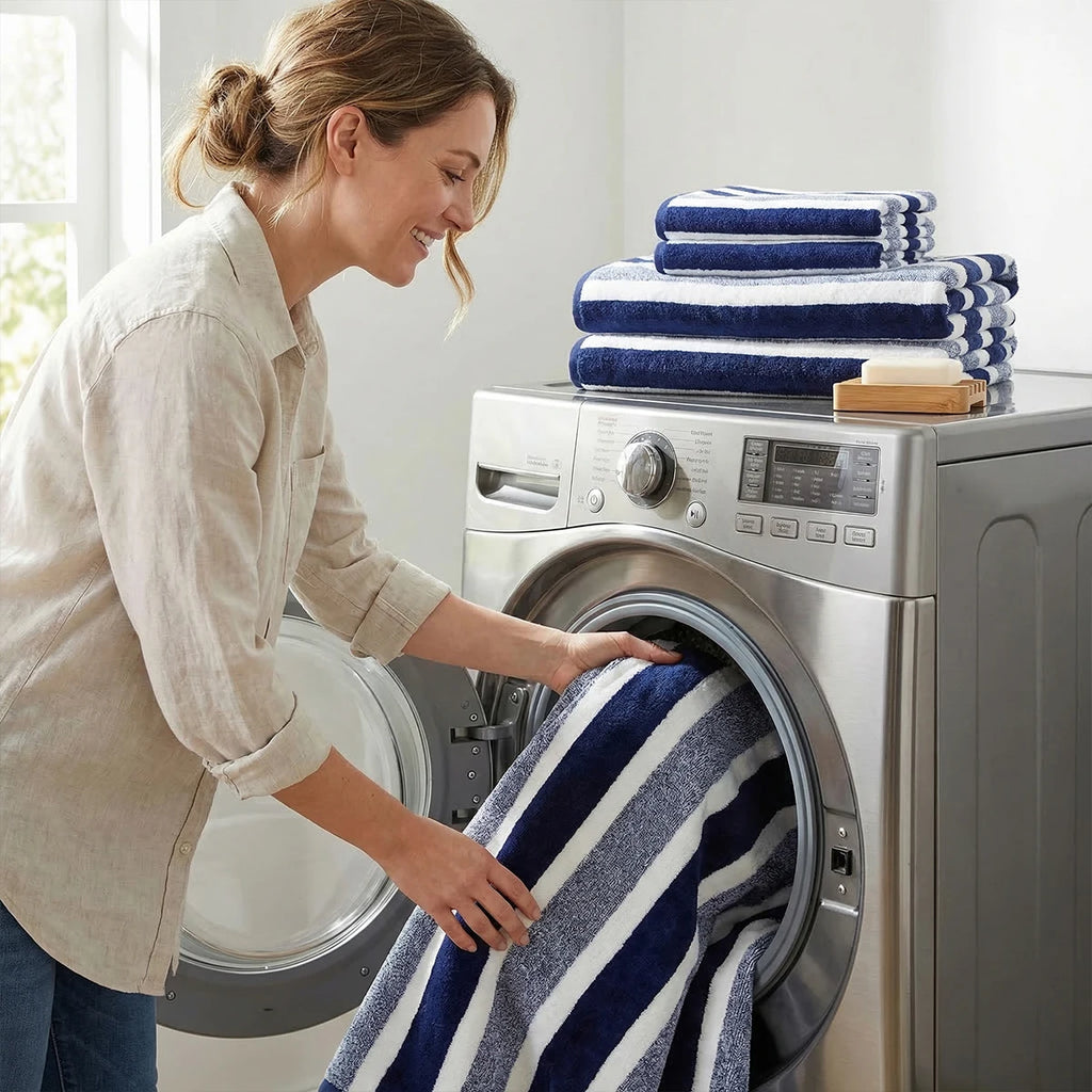 Soft Microfiber Towel Set For Bath Hand And Face Use