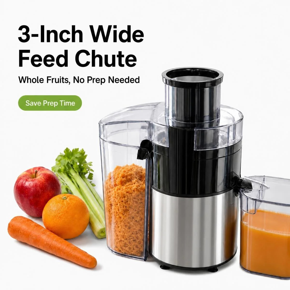 High Yield Centrifugal Juicer With Automatic Pulp Ejection Machine