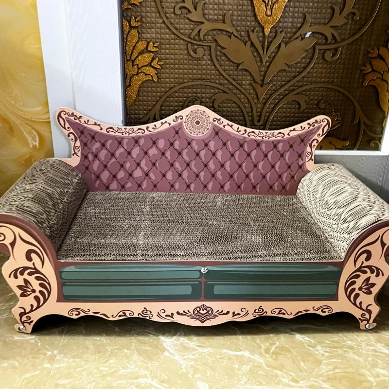 CZBNYX Cat Scratching Sofa Bed With Integrated Nest and Lounge Spot