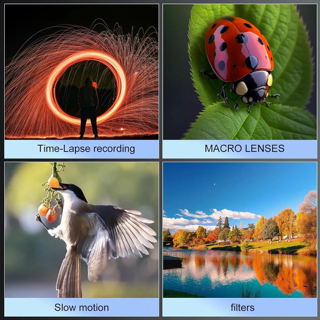 NBD 4K Camera With 48MP Flip Screen and Macro Lens