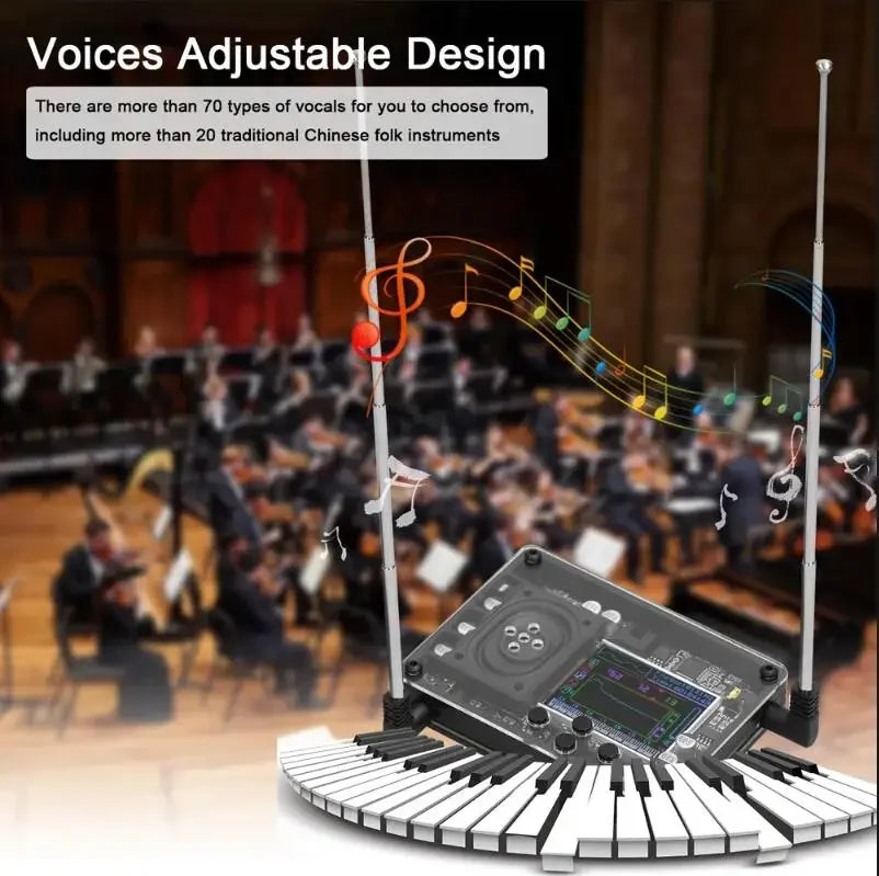 AISANRAY Theremin Musical Instrument for Music Fans and Beginners