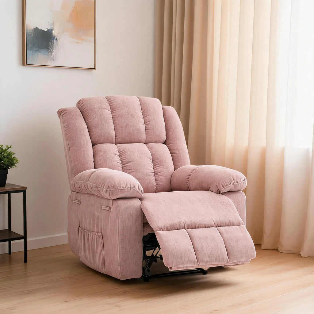 Studyset Manual Recliner Chair for Comfortable Living Room Reading