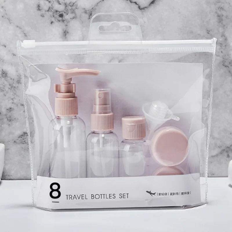 Portable Refillable Travel Bottles for Perfume Lotion Shampoo and Liquids
