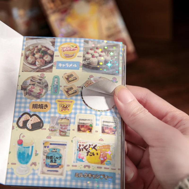 Vintage Retro Doodle Sticker Book For DIY Decoration