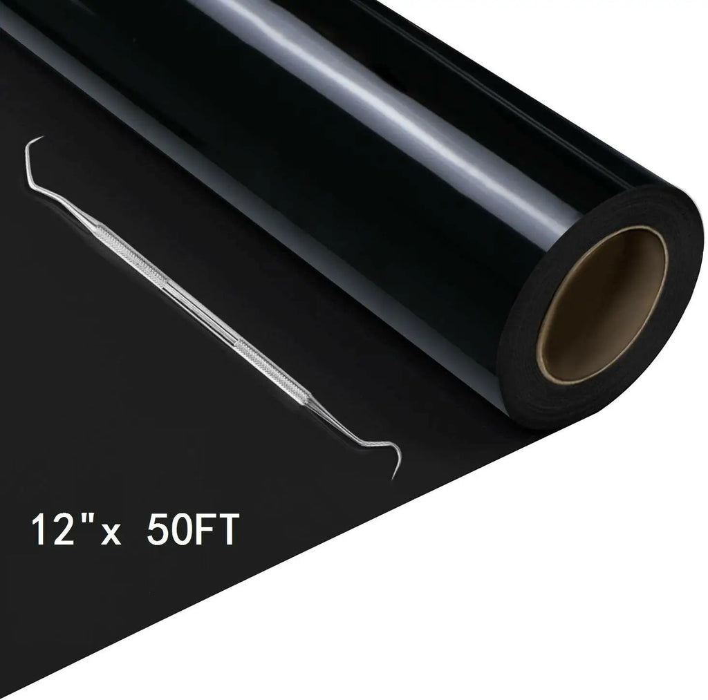 HTVRONT Heat Transfer Vinyl Roll for T-Shirts and DIY Crafts