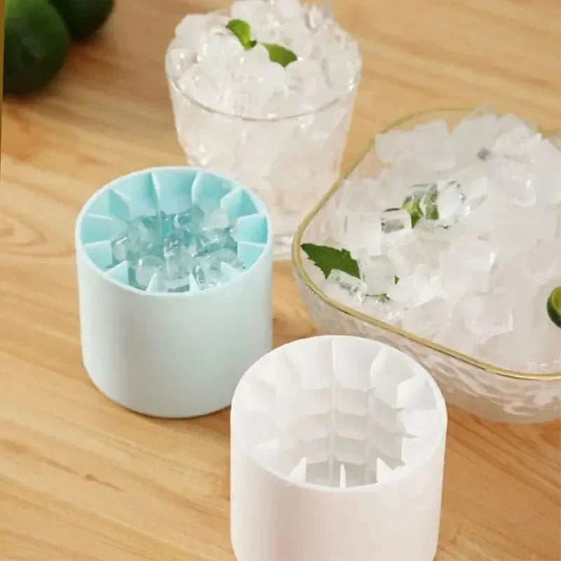 Silicone Ice Cube Mold for Homemade Drinks and Creative Barware