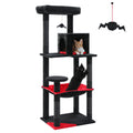 PAWZ Road Gothic Cat Tree Tower With Hammock Scratching Post