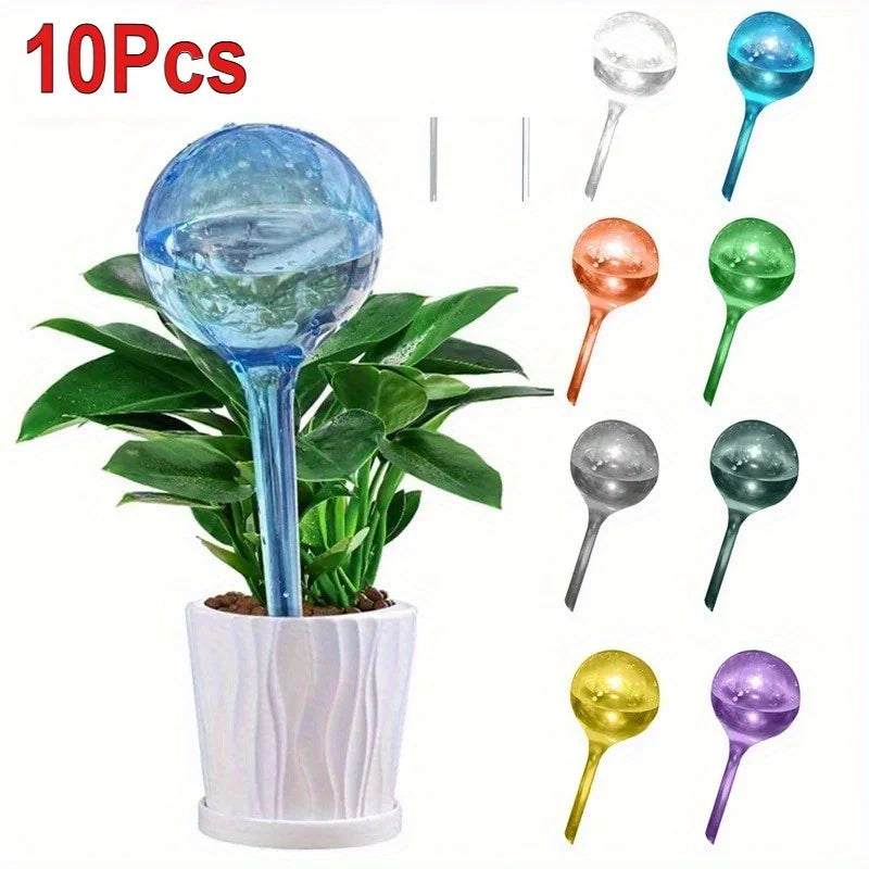 Automatic Plant Watering Globes for Indoor and Outdoor Gardens