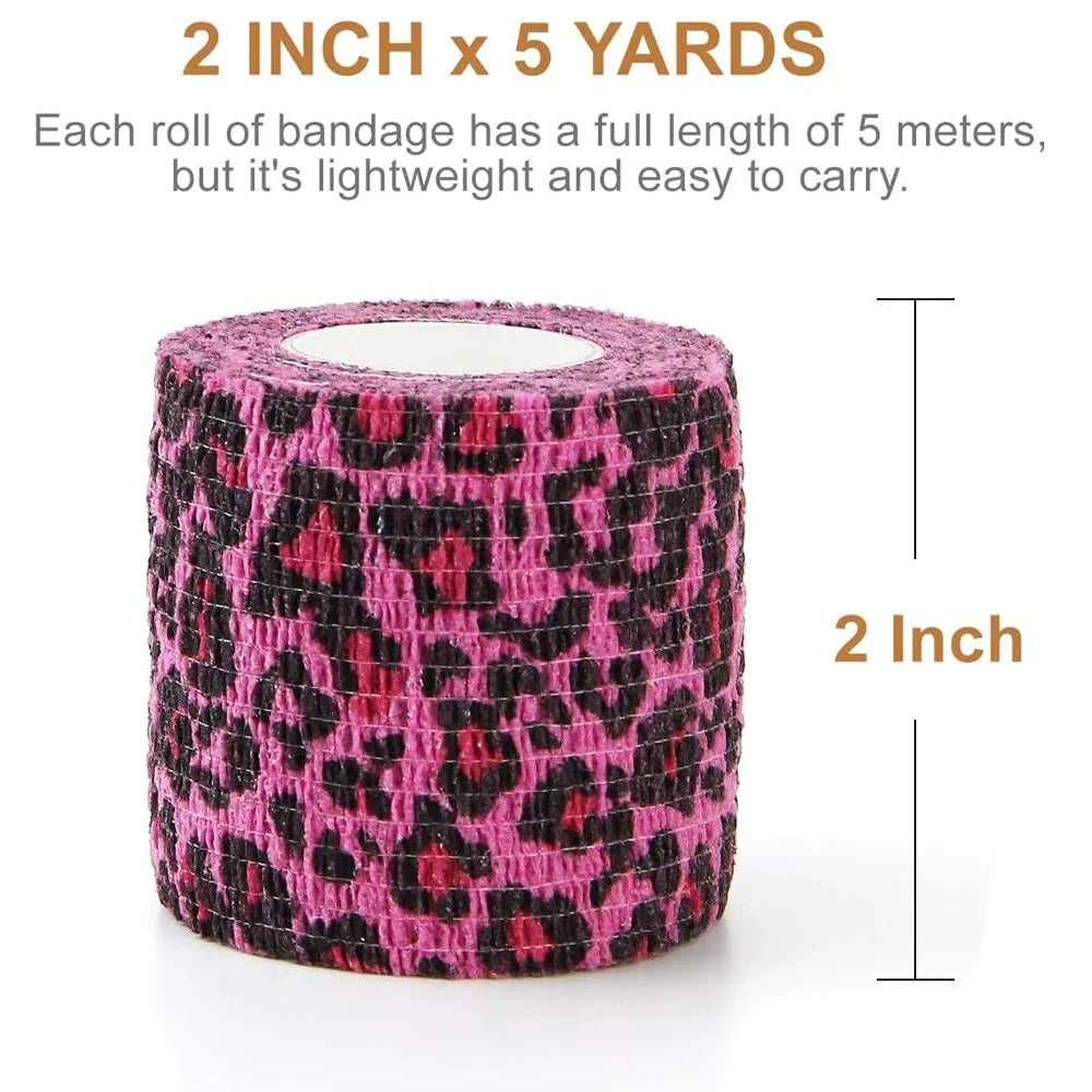Waterproof Nonwoven Tattoo Grip Bandage For Finger And Wrist Protection