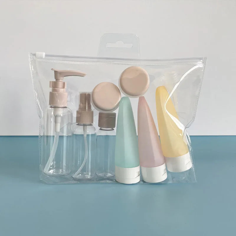 Portable Refillable Travel Bottles for Perfume Lotion Shampoo and Liquids