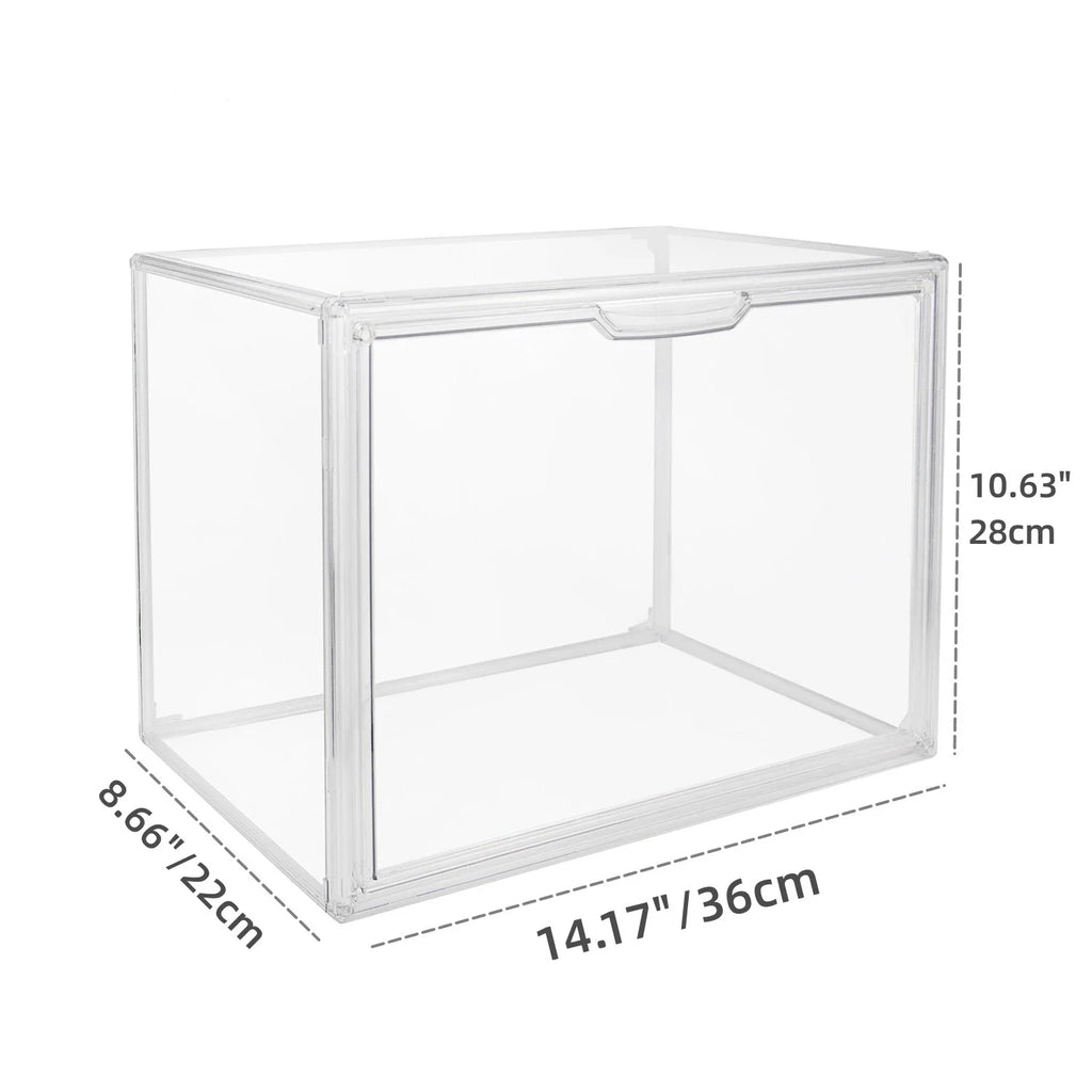 Clear Acrylic Display Case And Dustproof Organizer For Collectibles