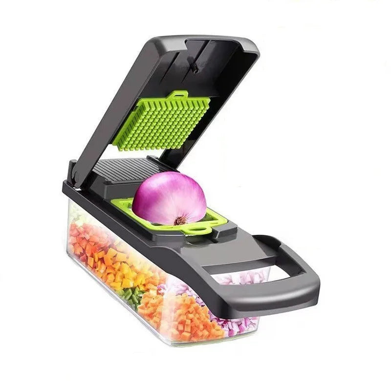 Multifunctional Stainless Steel Vegetable Chopper And Grater Set