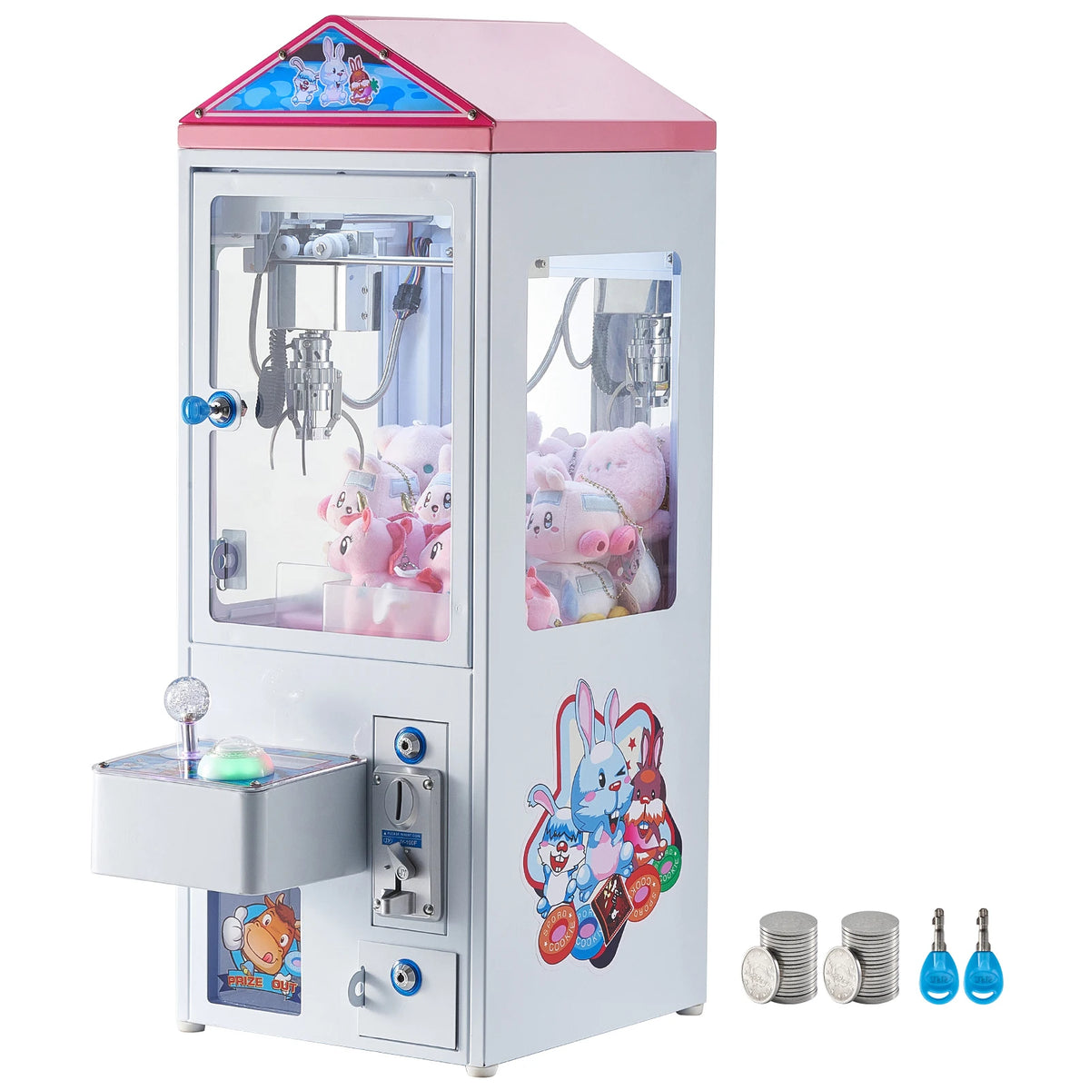 SucceBuy Commercial Arcade Claw Machine Prize Grabber Game Vending Dispenser