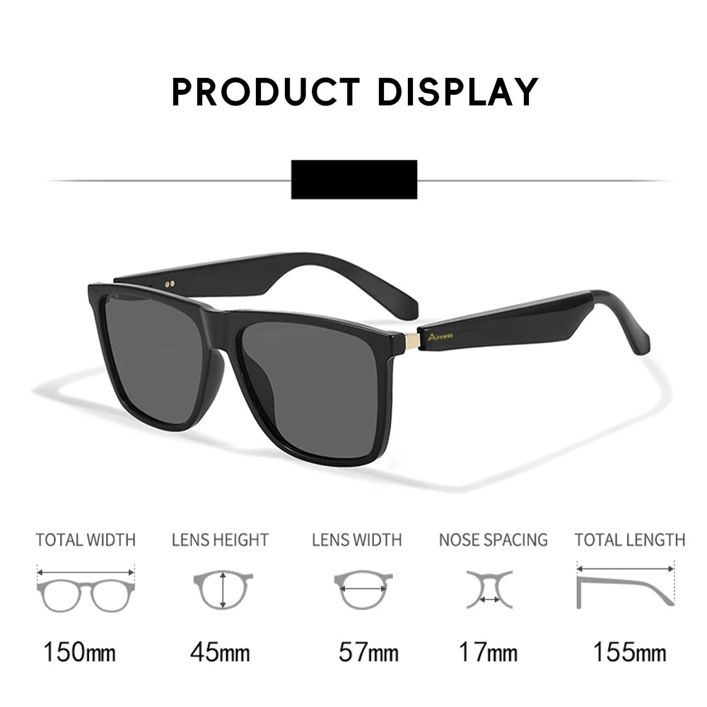 Bluetooth Audio Glasses With Built In Speakers For Wireless Listening
