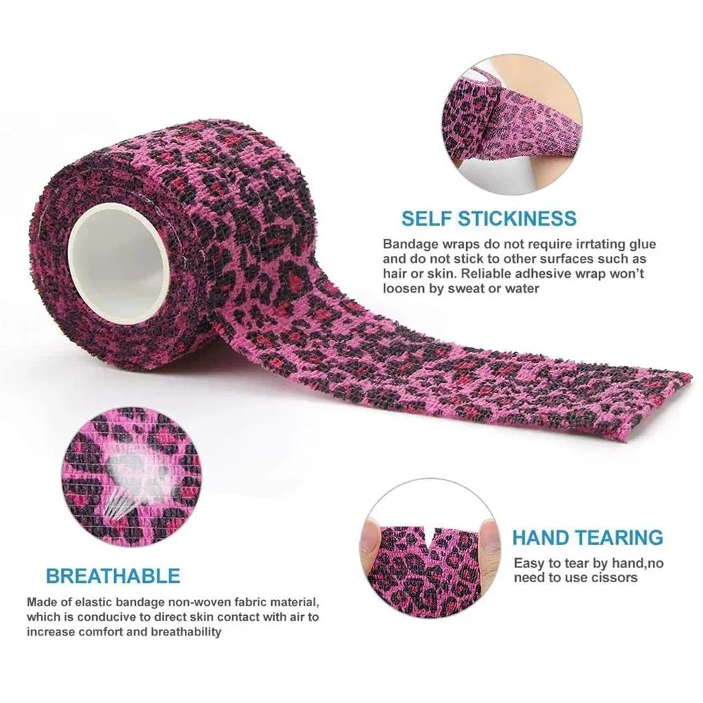Waterproof Nonwoven Tattoo Grip Bandage For Finger And Wrist Protection