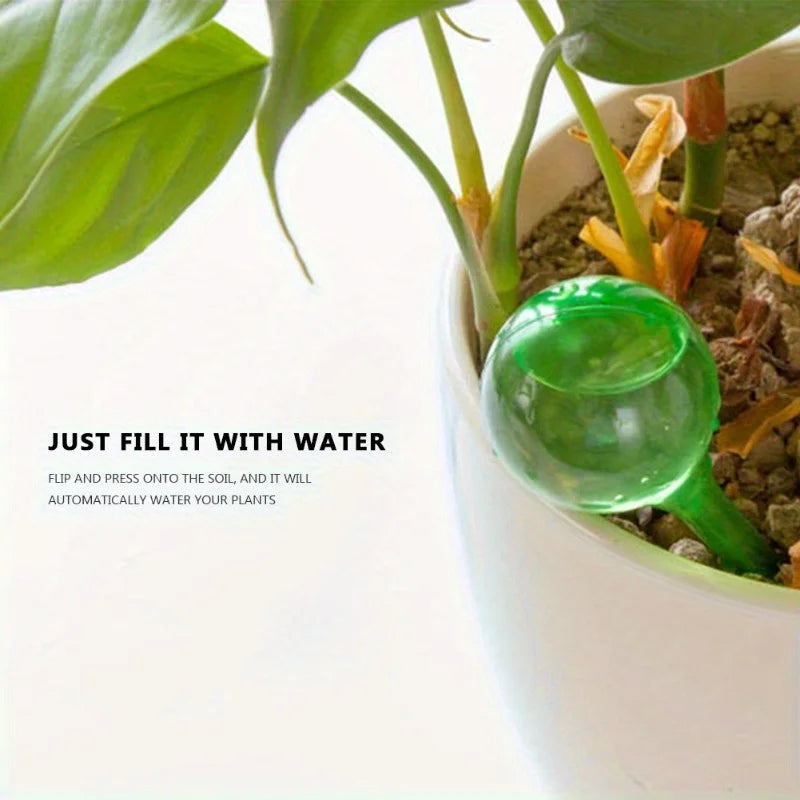 Automatic Plant Watering Globes for Indoor and Outdoor Gardens