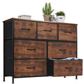 JHK Modern Fabric Drawer Dresser for Bedroom Storage Organizer