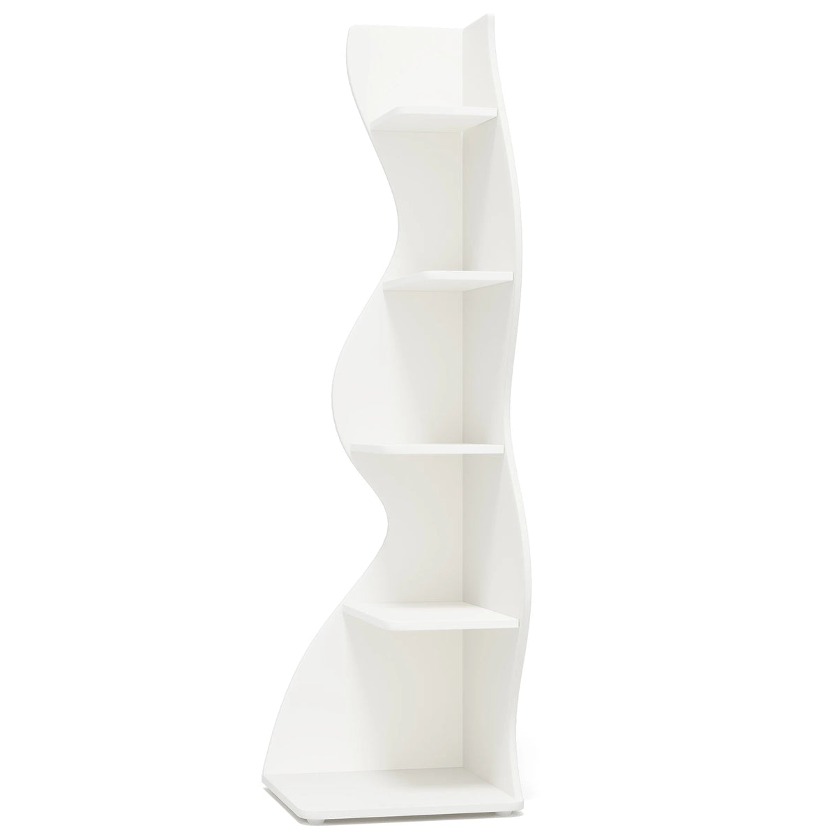 Tribesigns Five Tier Modern Corner Bookshelf And Plant Stand
