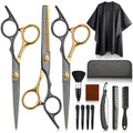 Professional Stainless Steel Hair Cutting Scissors Set With Thinning Shears