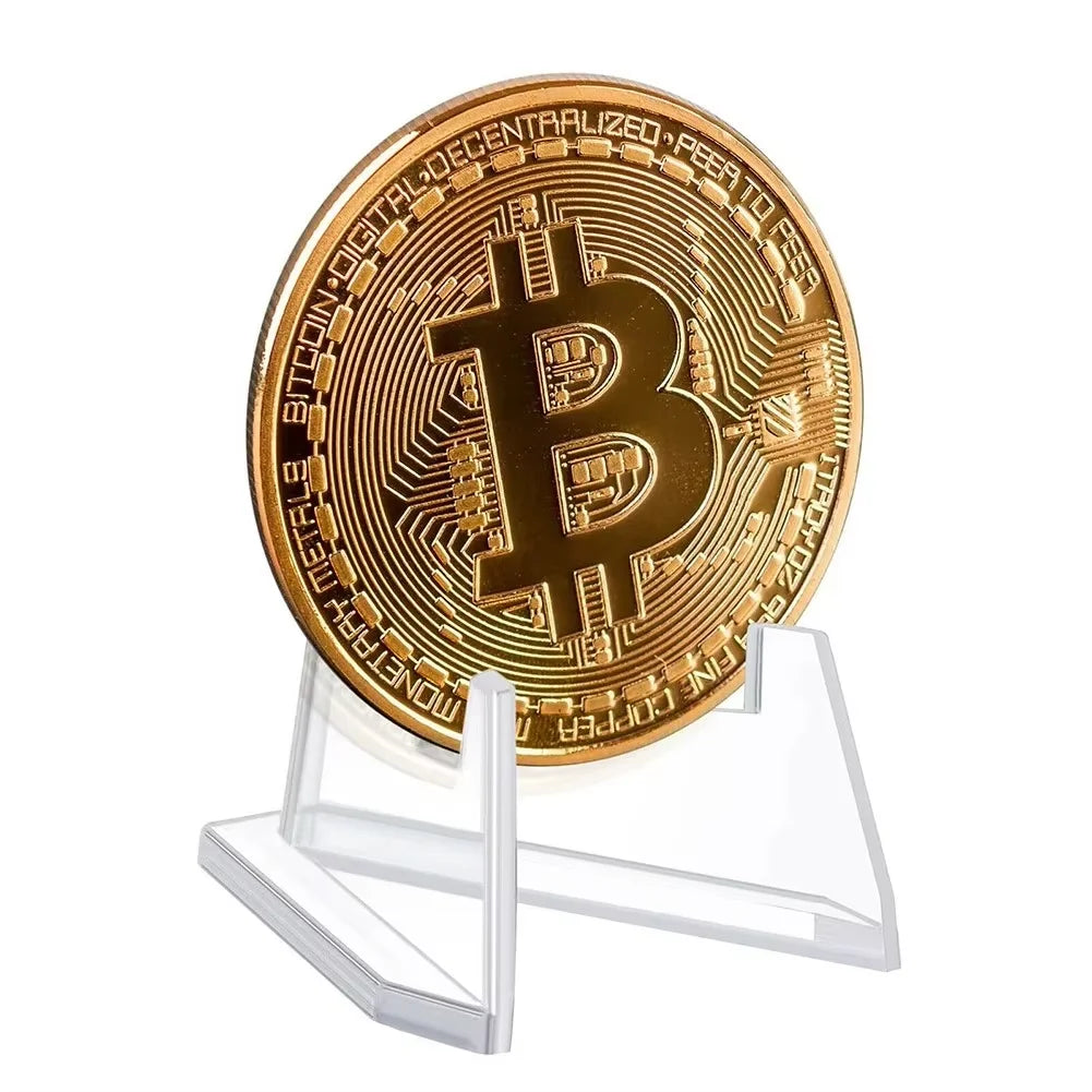 Acrylic Triangle Display Stand for Coins Photos Cards and Phones
