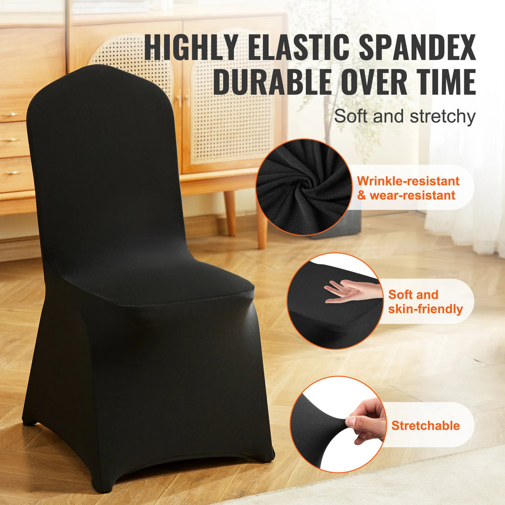 SucceBuy Spandex Chair Covers for Weddings and Events