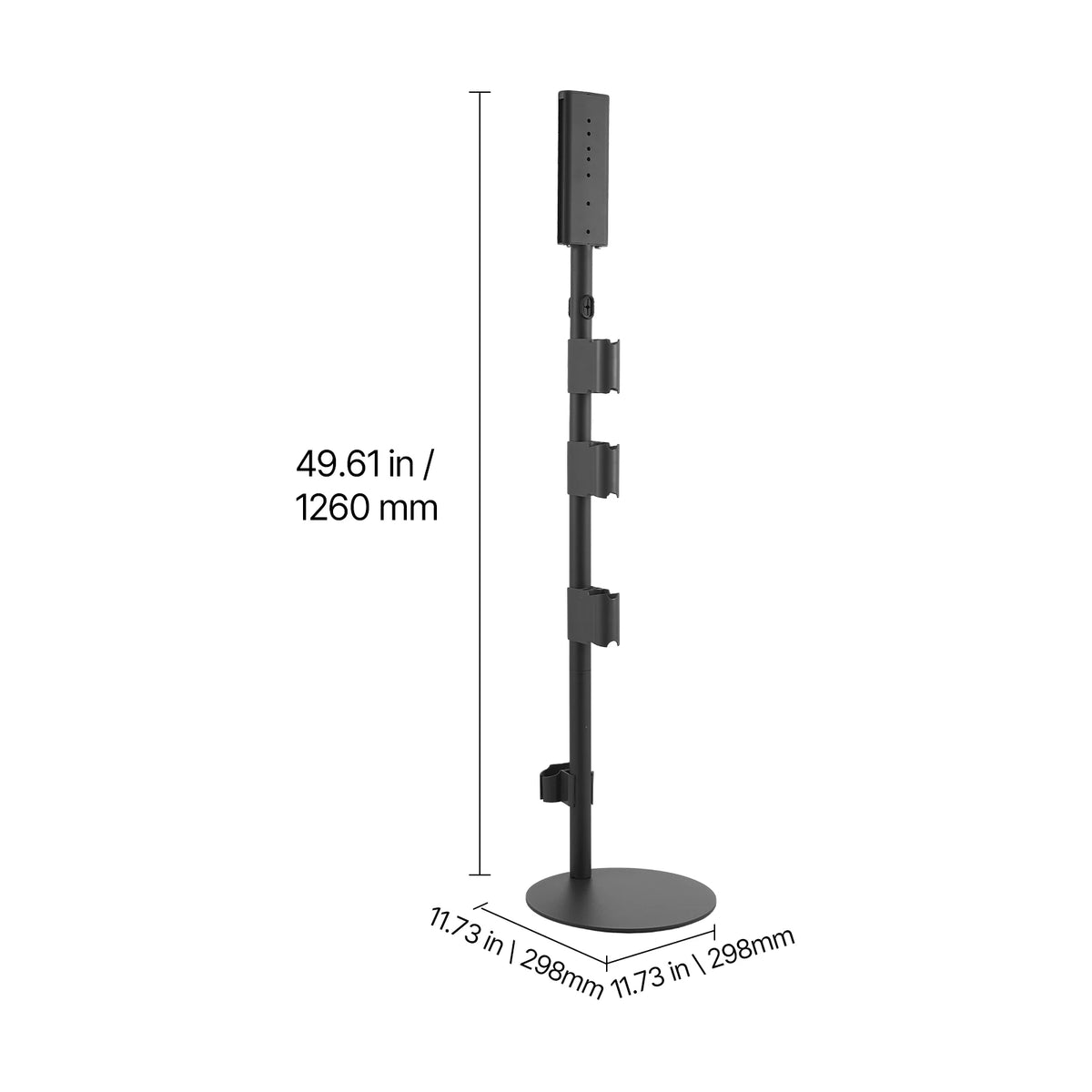 SucceBuy Dyson Cordless Vacuum Stand With Four Accessory Hooks