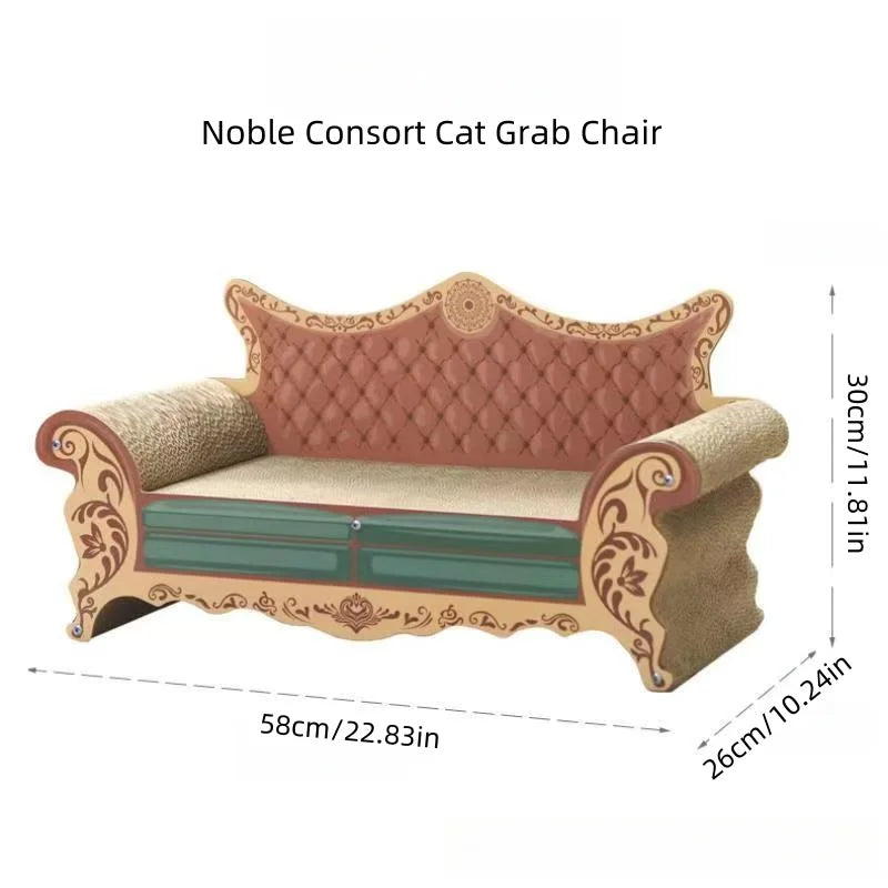 CZBNYX Cat Scratching Sofa Bed With Integrated Nest and Lounge Spot