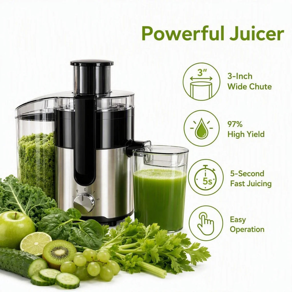 High Yield Centrifugal Juicer With Automatic Pulp Ejection Machine