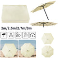 Waterproof Replacement Patio Umbrella Canopy Cover for Outdoor Garden